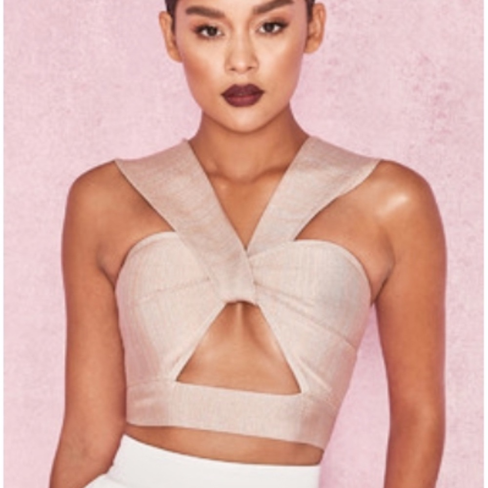 NWT GORGEOUS Ermina Bandage Top House of CB